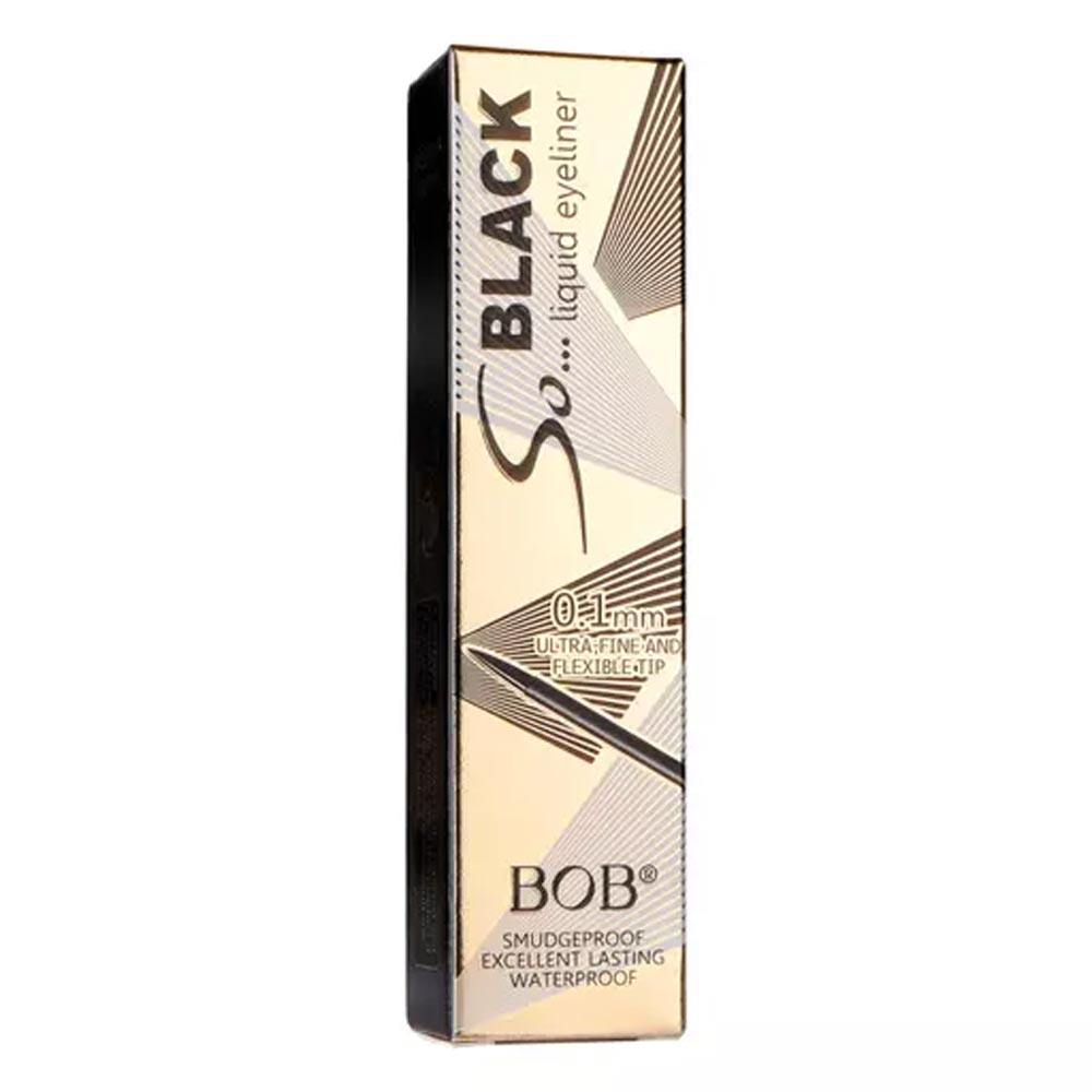 BOB So Black Liquid Eyeliner, 4ml