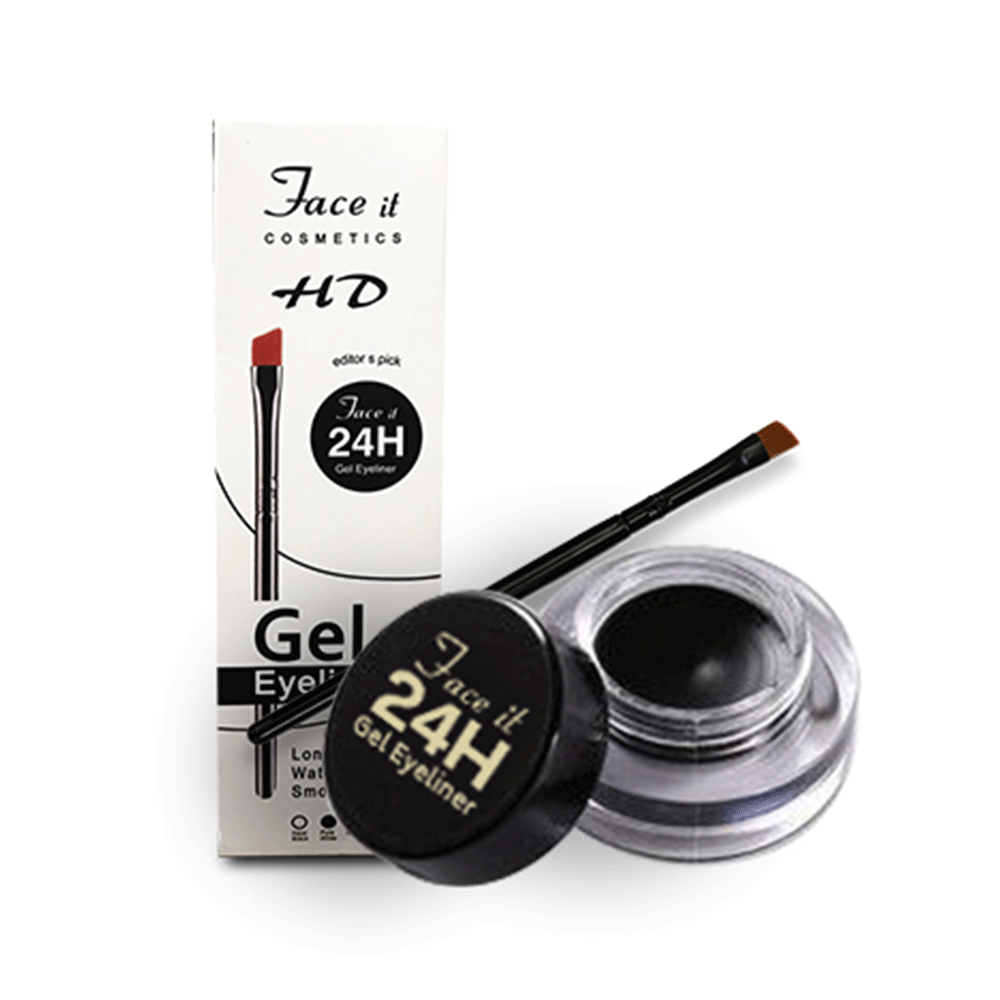Face It Natural Story Gel Eyeliner (Black)