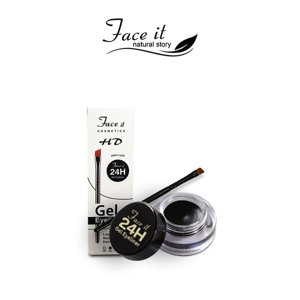 Face It Natural Story Gel Eyeliner (Black)