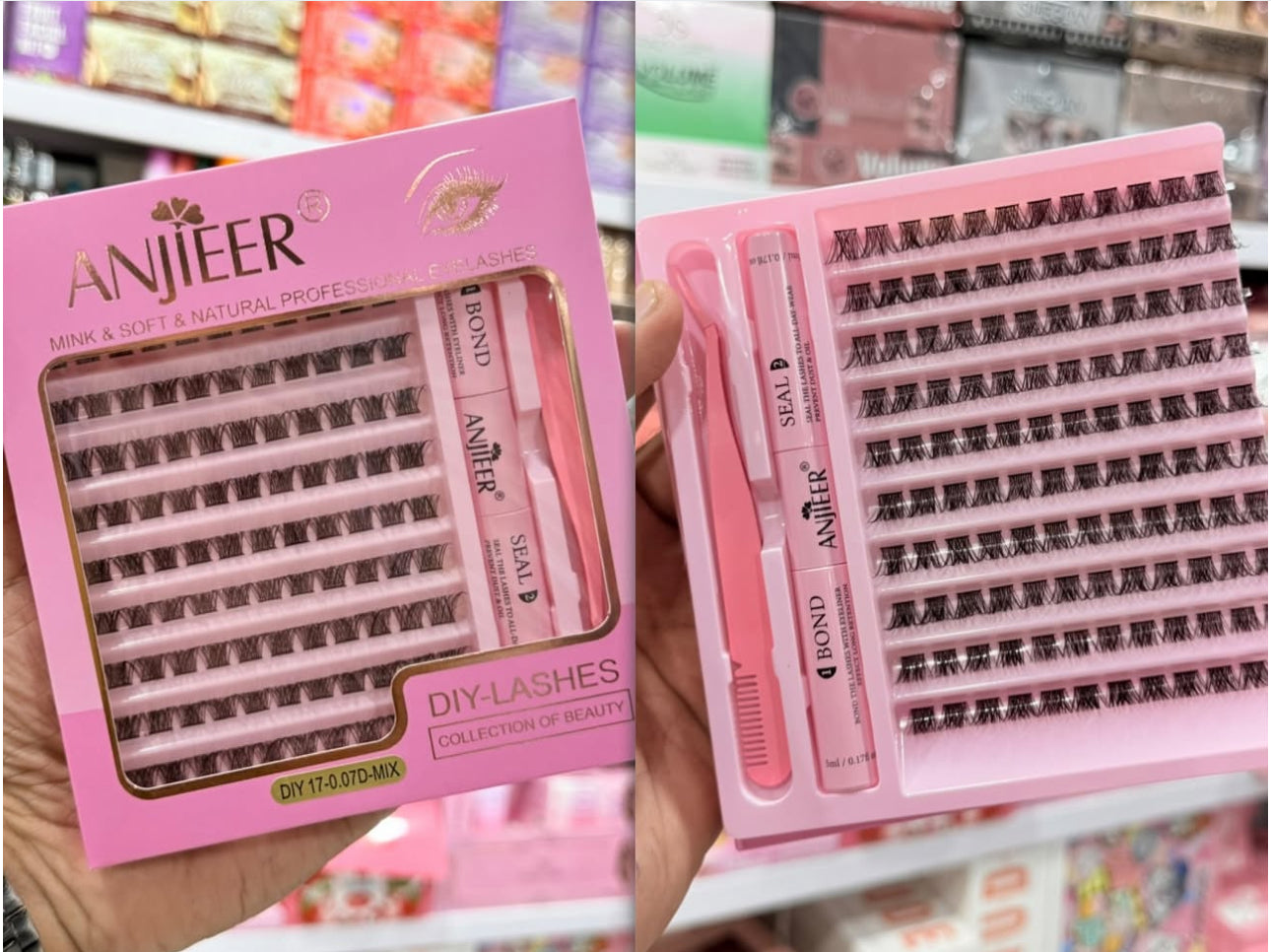 Anjeer DIY Lashes Extensions 3 in 1