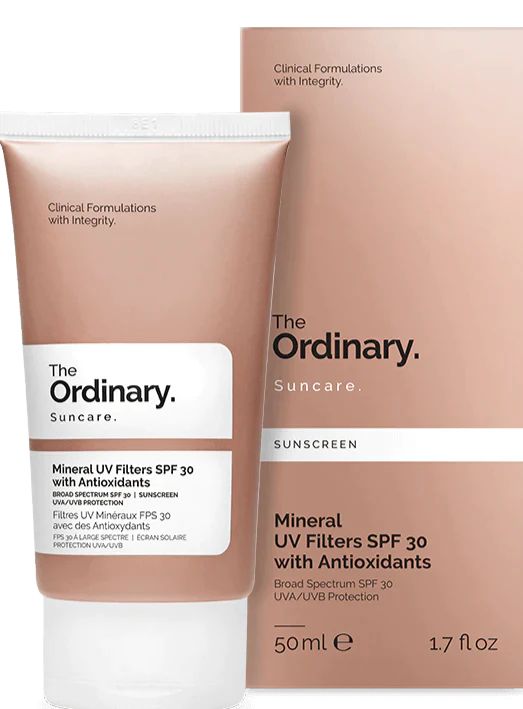 The Ordinary Mineral Uv Filters Spf 30 With Antioxidants 50Ml