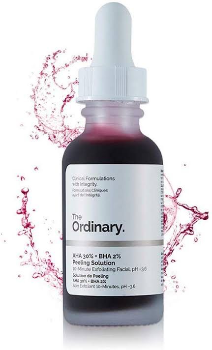 The Ordinary AHA 30% + BHA 2% Peeling solution face serum 30ml